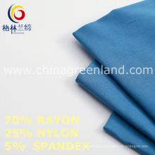 Rayon Spandex Nylon Fabric to Woman Garments Industry (GLLML463)